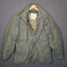 Giacca da campo Alpha Industries M65 con fodera verde medio OG107 USGI epoca Vietnam
