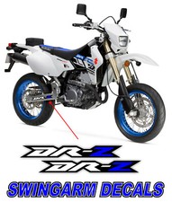 Blue Swingarm Decals Sticker