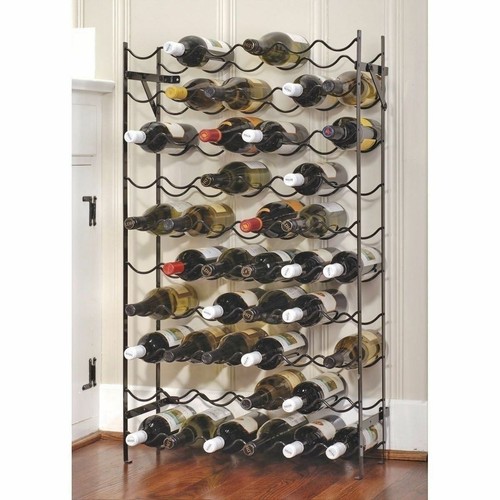 Portabottiglie vino metallo - portabottiglie,