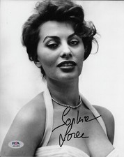 SOPHIA LOREN Signed