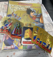 LAMINCARDS I CAVALIERI  DELLO ZODIACO SERIE ORO SCEGLI DAL MENU' A TENDINA OTTIM