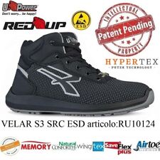 UPOWER SCARPE LAVORO ANTINFORTUNISTICA VELAR S3 SRC ESD U-POWER RU10124 RED UP