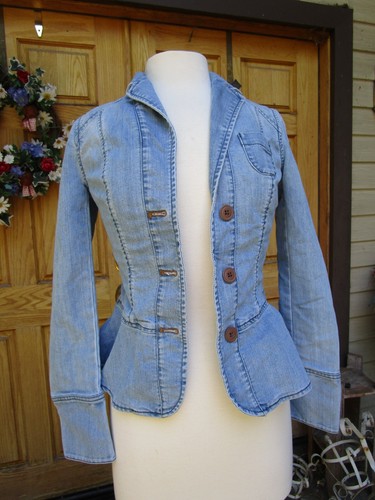 Anthropologie giacca denim - giacca,