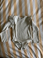 Zara Girls Ruffle Bodysuit