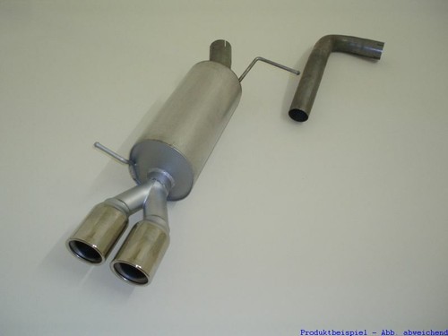 Scarico sportivo fms acciaio - sportivo,