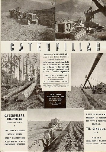 Pubblicita 1940 trattori - pubblicita',