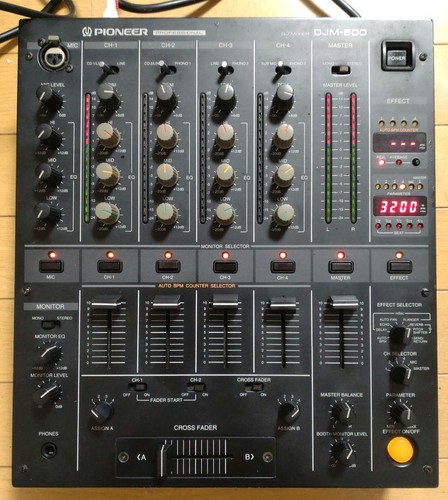 Pioneer djm 500 - djm-500, mixer