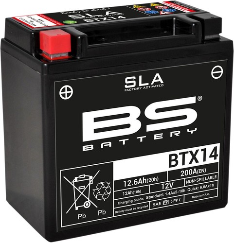 Batteria agm attiva sla - sla, no