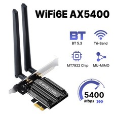 Scheda di rete PCIe WiFi 6E -