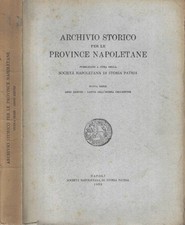 Archivio storico per - , le