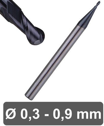 Vhm micro fresa - micro, 2
