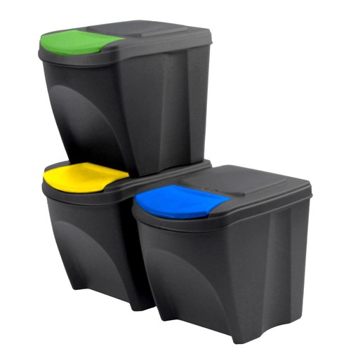 Set bidoni cestini - di,