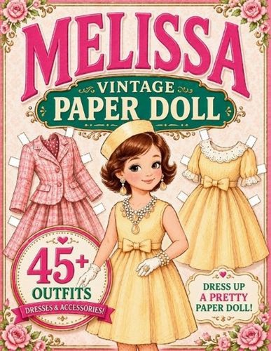 Melissa vintage paper - melissa, doll
