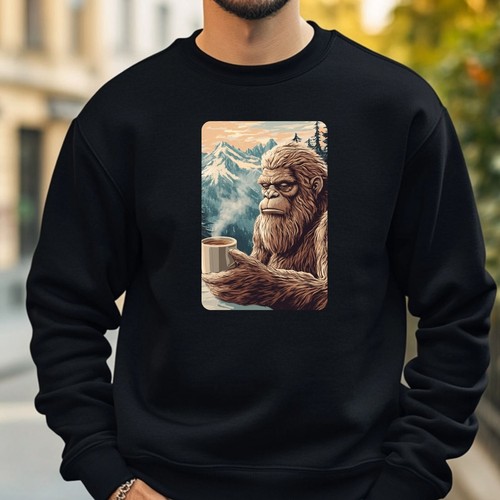 Felpa bigfoot con caffè - bigfoot,