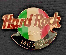 SPILLA PIN Hard Rock Cafe MEXICO VINTAGE 1993 FLAG LOGO