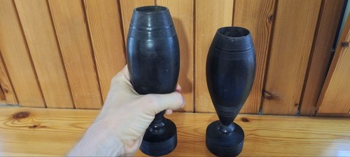 Coppia portacandele vintage - portacandele,