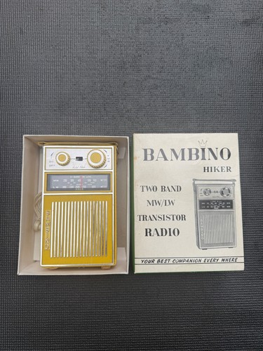 Vintage boxed bambino hiker - boxed,