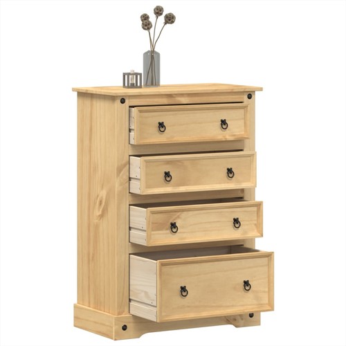 Cassettiera corona 80x43x114 - corona,
