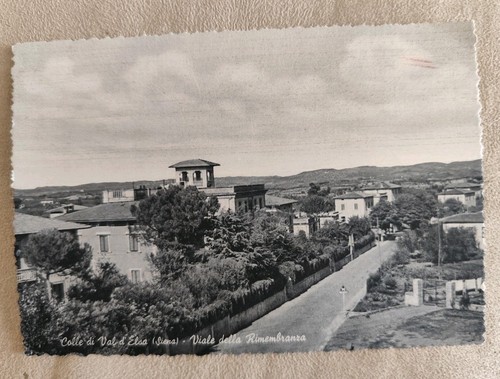 Cartolina colle val elsa - colle,