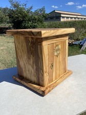 Tabernacolo in legno di ulivo fatto a mano 30x27x31 Handmade Tabernacle