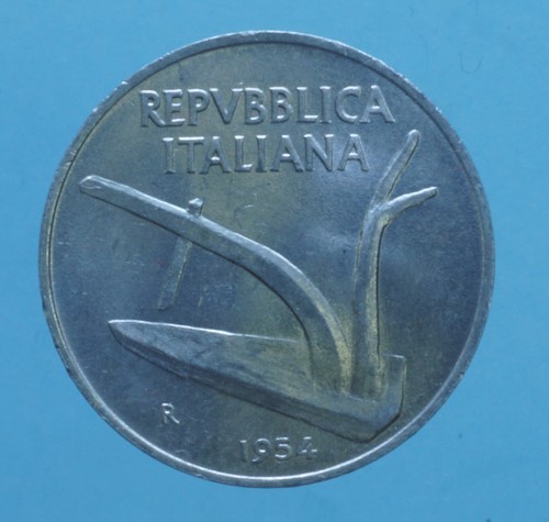 Repubblica italiana lire - 10,