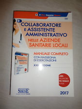 COLLABORATORE E ASSISTENTE NELLE AZIENDE SANITARIE LOCALI - SIMONE 2017 /207/