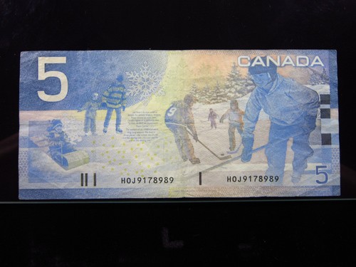Canada dollari 2005 - canada, $5