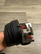 FENDI cintura in pelle uomo