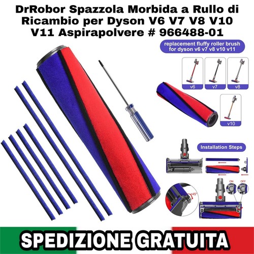 Spazzola morbida rullo di - morbida,