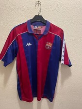 Maglietta Ufficiale FC BARCELLONA 1995-96 Matchworn KAPPA 4 GUARDIOLA Taglia "M"