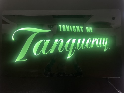 Insegna luminosa led - insegna, tanqueray