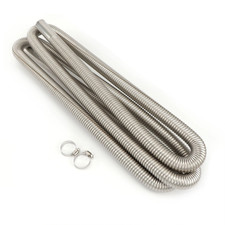 Tubo scarico gas acciaio inox riscaldatore parcheggio aria diesel 60 cm - 300 cm