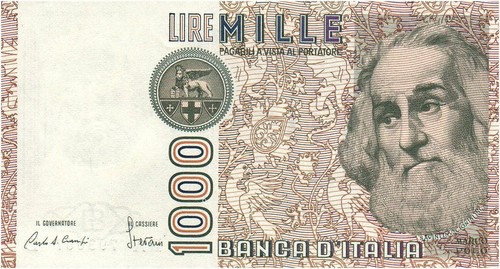 Italia italy 1000 lire 1982 - italia,