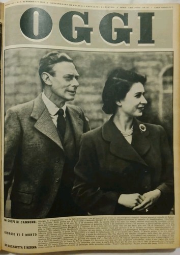 Oggi 1952 valdagno - 1952, conte