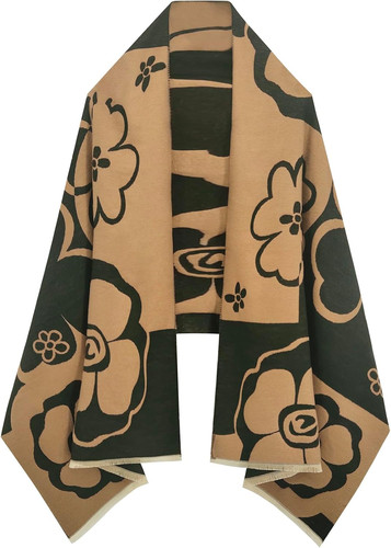 Scialle pashmina reversibile - scialle,