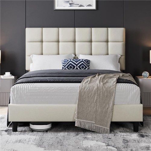 Yaheetech letto imbottito 160 - imbottito,