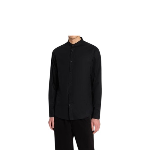 Camicia uomo nero armani - camicia,