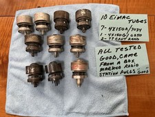 10 Vintage EIMAC 7034, 4 Tubi