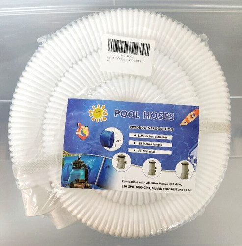 Tubo bianco per piscine - , fuori