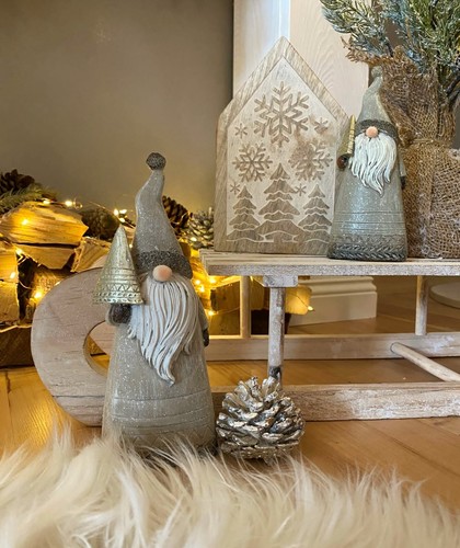 Babbo natale statuina - babbo,