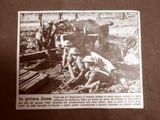 WW2 Fanti italiani divisa inglese Villaggio Sant'Alberto Seconda guerra mondiale