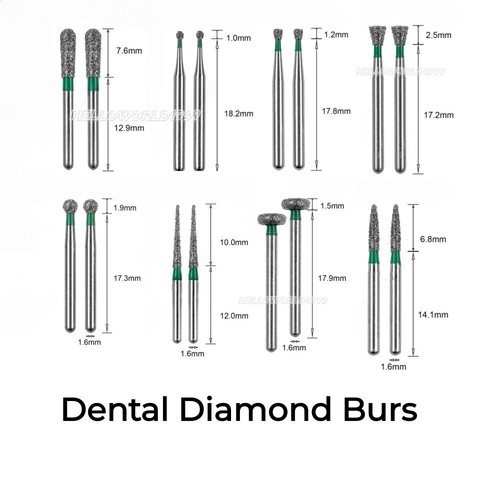 Pezzi frese diamantate - 50,
