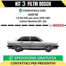 KIT BOSCH 3 Filtri tagliando