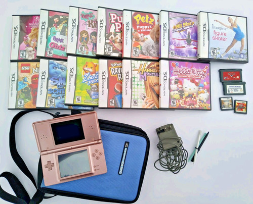 Nintendo lite metallic rose - ds,