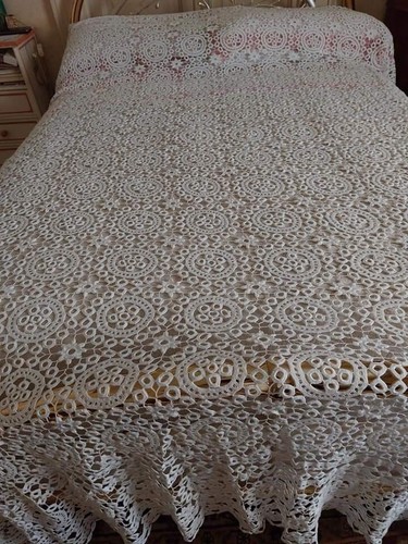 Copriletto matrimoniale fatto - copriletto,