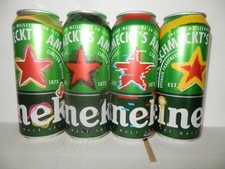 HEINEKEN LIVE SCHMECKT AM BEST MUSIC Set di 4 lattine di birra dalla SVIZZERA (500 ml)