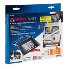 Porta targa di prova magnetico