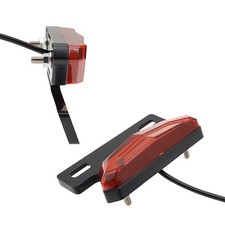 Fanale posteriore 24V 48V ABS materiale plastica modalità luce freno lunghezza