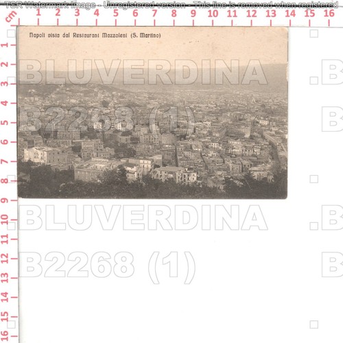 B2268 napoli citta 1915 vista - 1915,