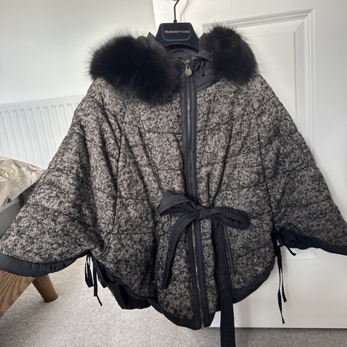 Poncho mantella piumino
